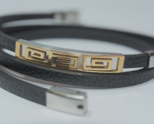 Pulsera piel caballero
