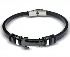 PULSERA DE CAUCHO ANCLA