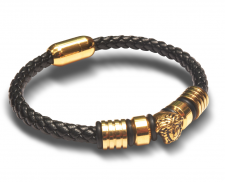 Pulsera de piel medusa 