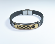 Pulsera para caballero con greca