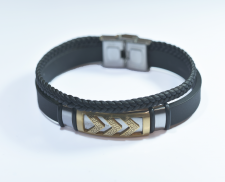 Pulsera para caballero con detalle