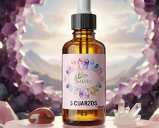 ESENCIA SALVIA 08 ML 5 CUARZOS