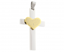 CRUZ DE ACERO INOXIDABLE