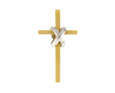 CRUZ DE ACERO INOXIDABLE