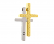 CRUZ DE ACERO INOXIDABLE