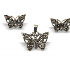 JUEGO MARIPOSA ACERO INOXIDABLE
