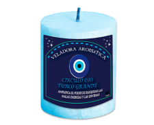 VELA CIRCULO OJO TURCO GRANDE